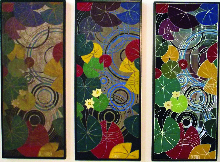 il pleut triptyque