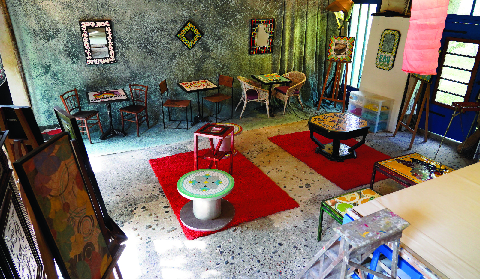 Cœur de l’atelier de Louis